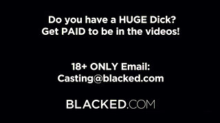 BlackedRaw - Lauren Phillips keményen popóba tolva