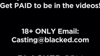 BLACKED - Emelie nem bír ellenállni a néger faszoknak