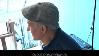 Oldje - Dupla idős farok a fiatal csajnak