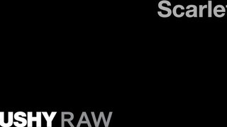TUSHYRAW - Scarlett keményen análba rakva