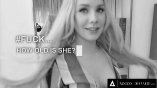 Angie Lynx análba kefélve a castingon