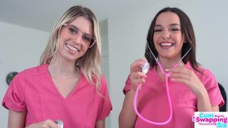 Rissa May és Jill Kassidy orvosnők forró játéka a mostohabácsi ellenőrző csábítására