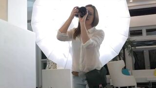 Tini Jillian Janson szenvedélyesen szívja Aiden Ashley vastag, kemény farkát egy lángoló szerelmes éjszakán